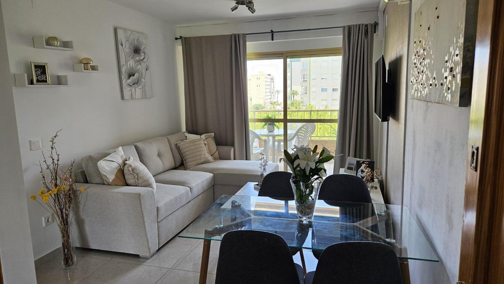 Elegante apartamento en Playa de Gandía Exterior foto